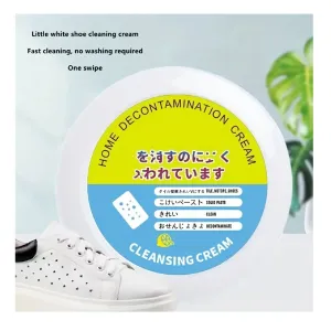 1pc, Shoe Cleaning Cream, Shoe Cleaner, Multipurpose White Shoe Sports Shoes Sneakers Cleaning Cream For Cleaning, Whitening, Brightening, To Remove Stains, Dirts And Oxidation, Cleaning Supplies, Household Gadgets, Ready For School