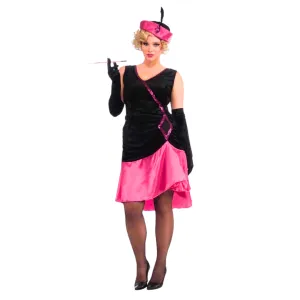 20's Pink Flapper Outfit