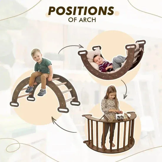 3in1 Montessori PlaySet for Toddlers - Chocolate