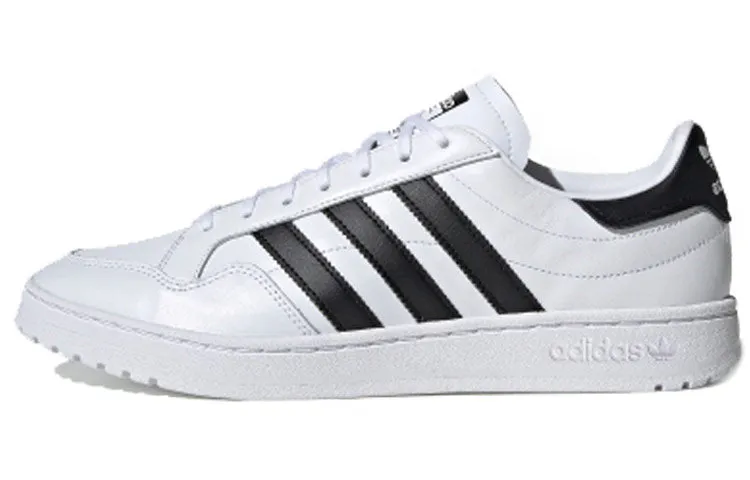 Adidas Originals Team Court Unisex sneakers, white/black