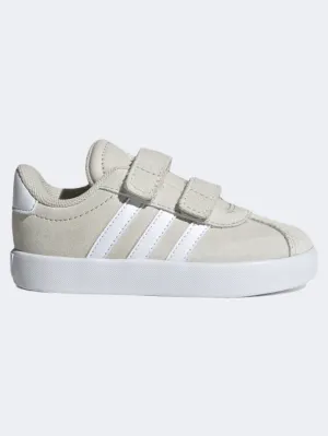 Adidas Vl Court 3 Cf Infant-Boys Sportswear Shoes Alumina/White