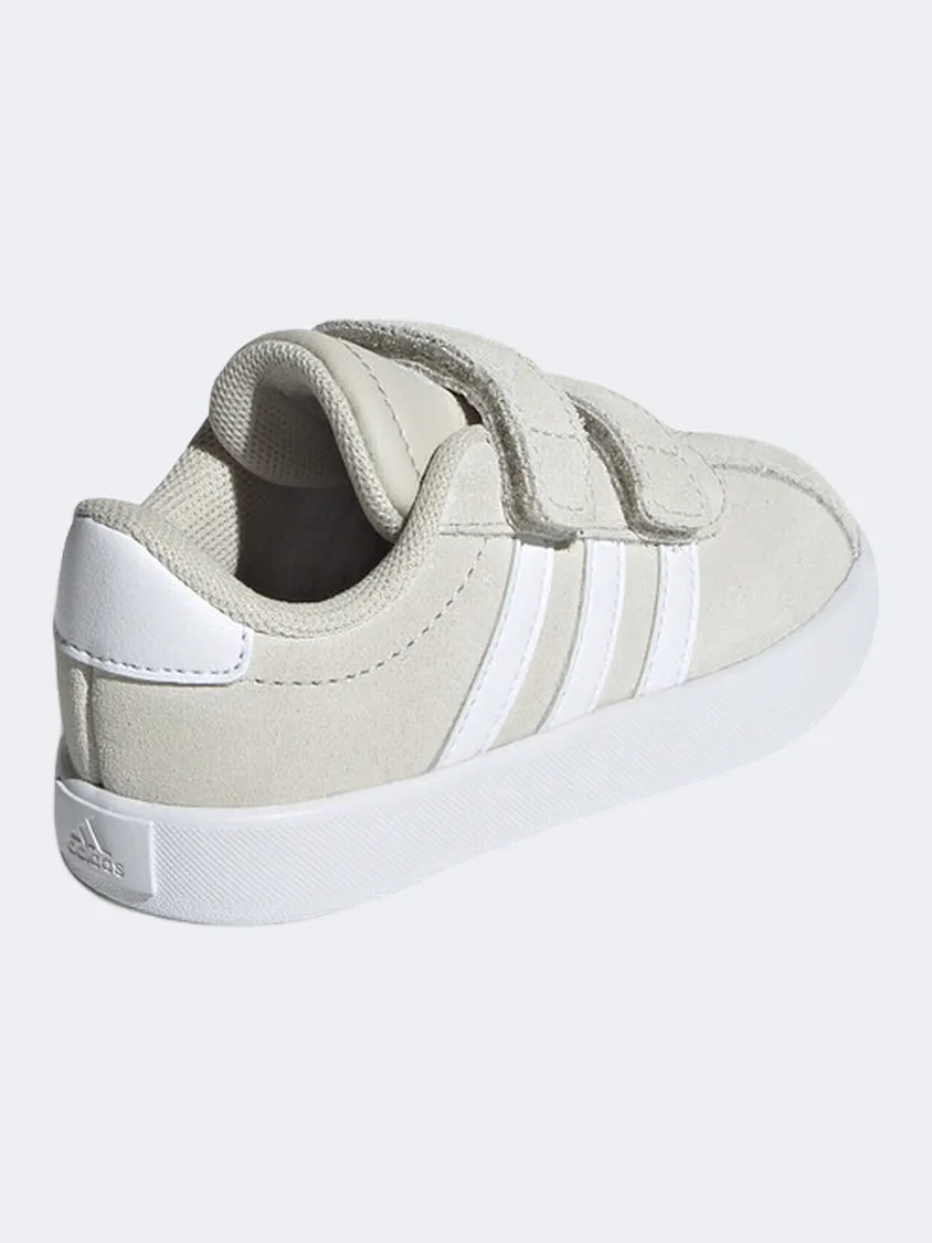 Adidas Vl Court 3 Cf Infant-Boys Sportswear Shoes Alumina/White