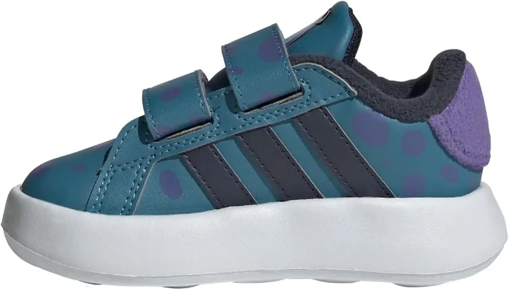 Adidas | X Grand Court Sulley 2.0 | Kids | Active Teal/Legend Ink/Purple Rush