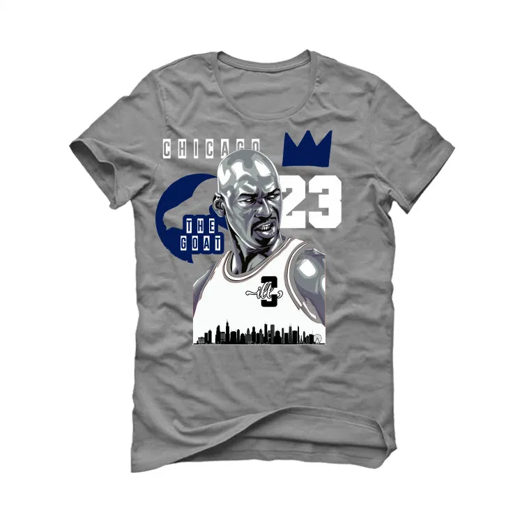 Air Jordan 1 High ‘85 “Georgetown” Grey T-Shirt (The Goat)