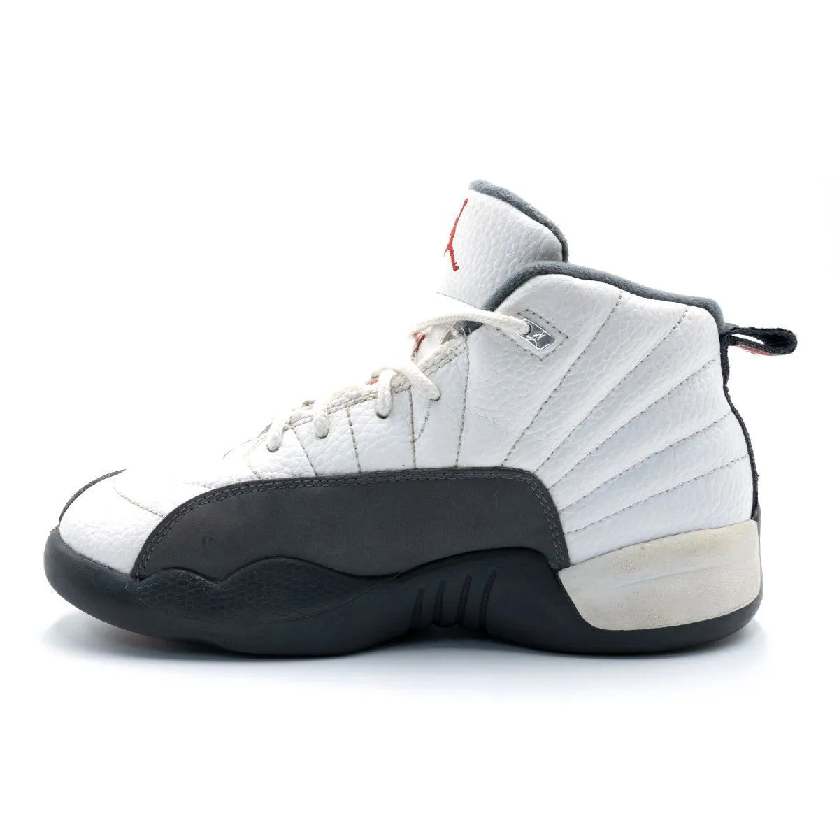 Air Jordan 12 Retro Sneakers Leather White Colour For Kids