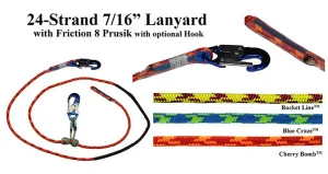 All Gear Positioning Lanyard Cherry Bomb Arborist Climbing Lines