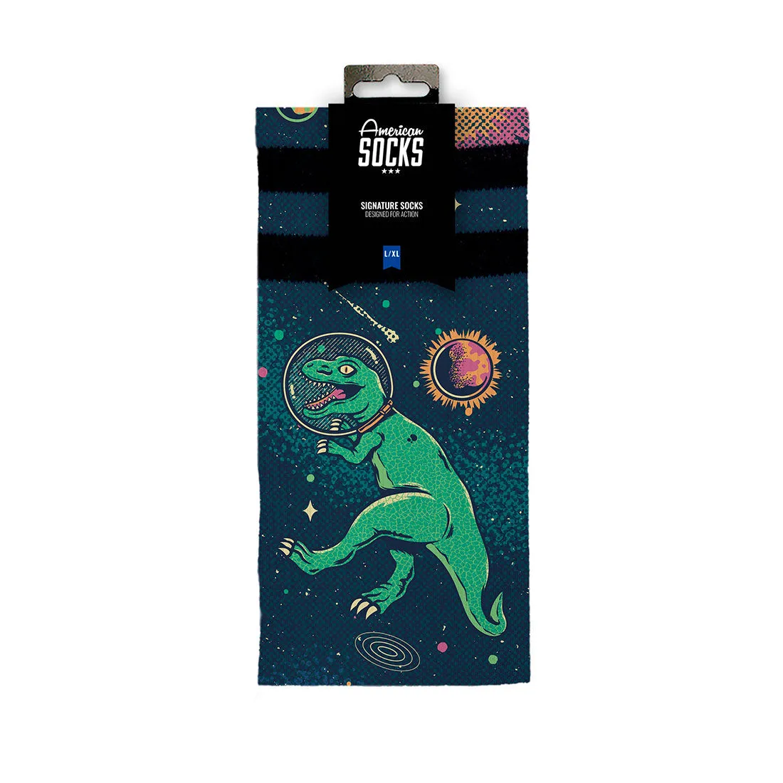 American Socks Signature - Space Dino