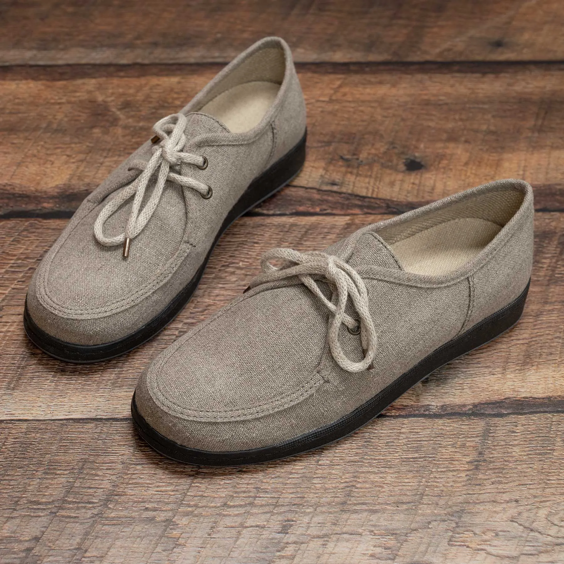 ASHEVILLE Organic Linen Shoes (Men's Sizes 7-13; Women's Sizes 9-10) (Discontinued)