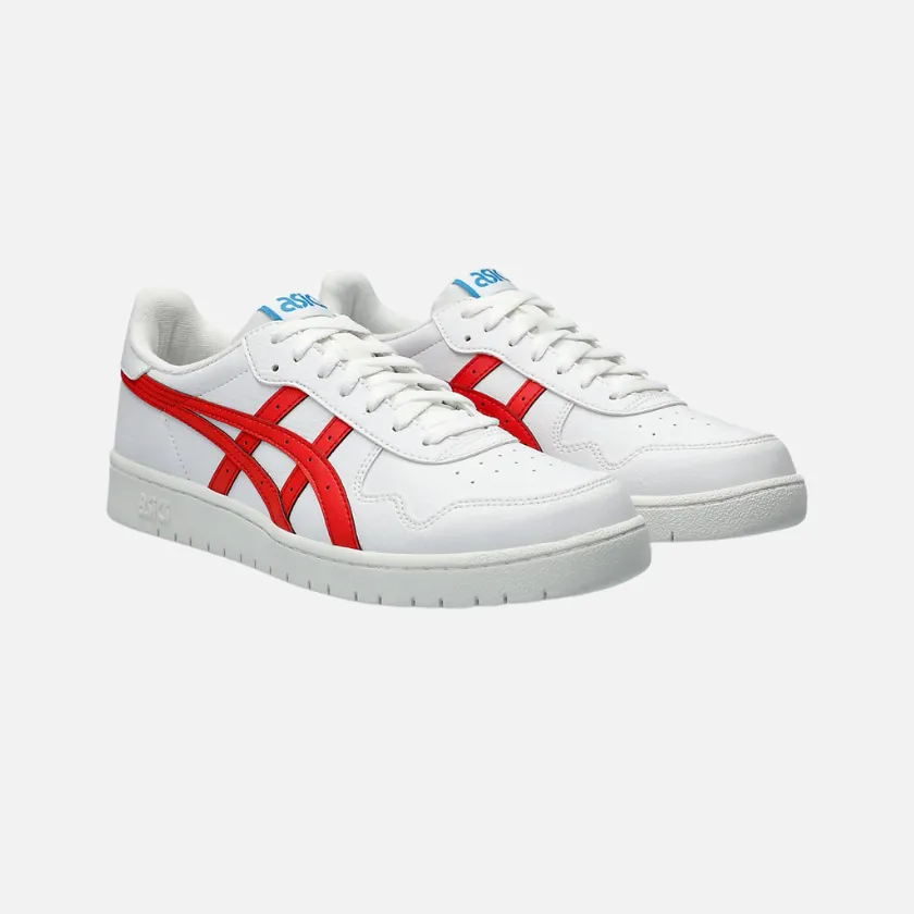 Asics JAPAN S Unisex Lifestyle Shoes -White/True Red