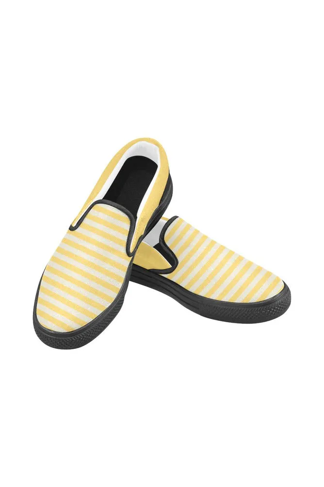 Aspen Gold Women's Slip-on Canvas Shoes (Model 019)