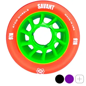 Atom Savant 62mm Quad Wheels - 4pack