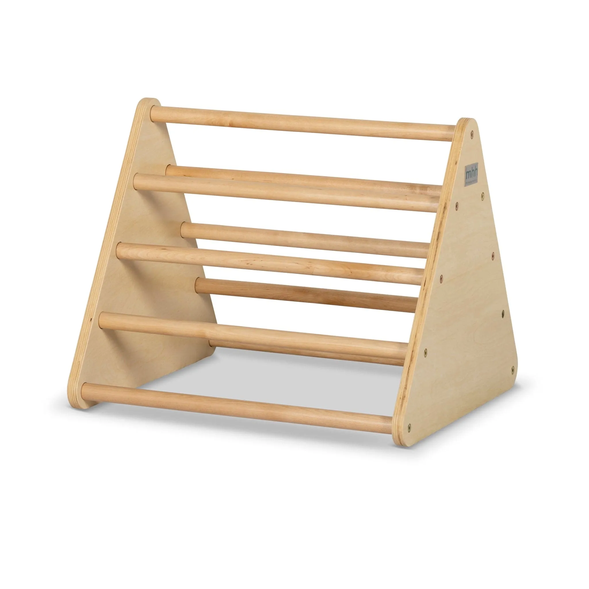 Baby Indoor Pikler Play Set - Varnished Climbing Ramp