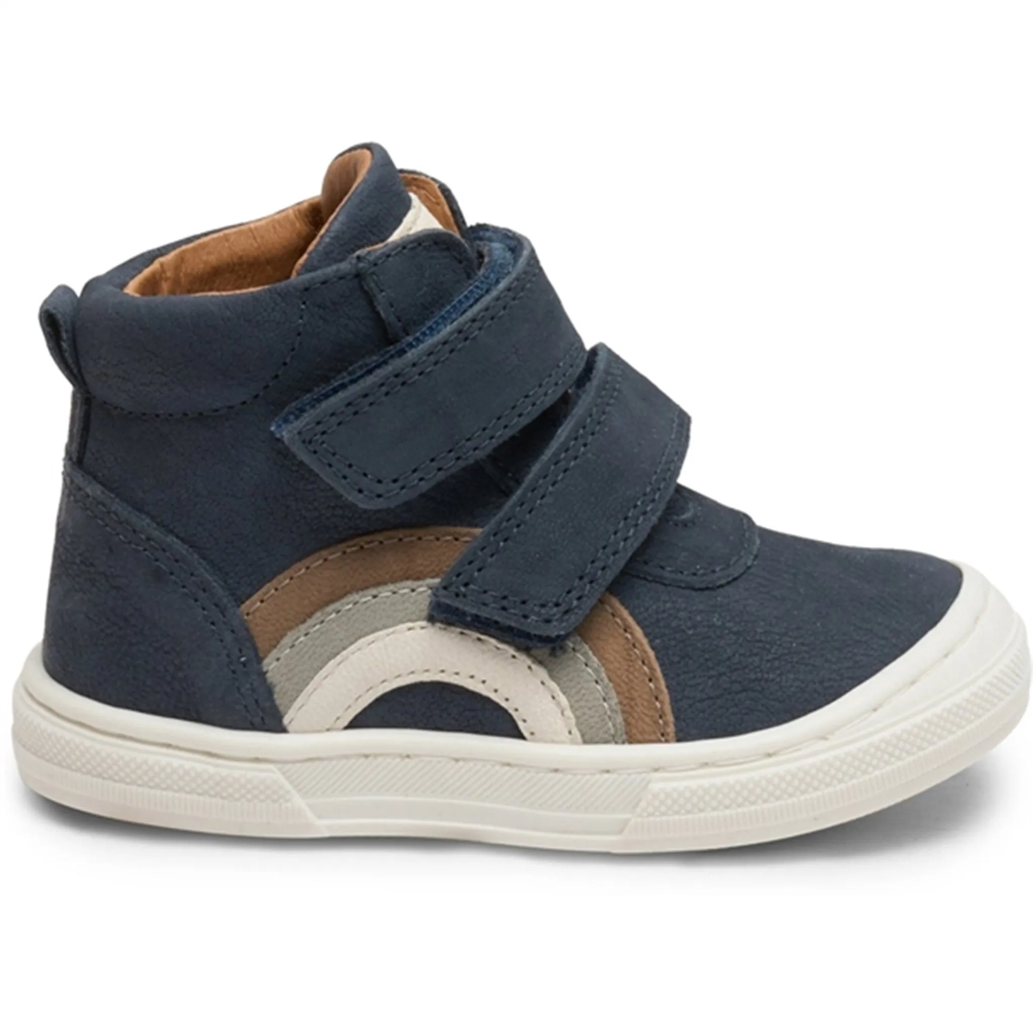 Bisgaard Rainbow Velcro Shoe Marine