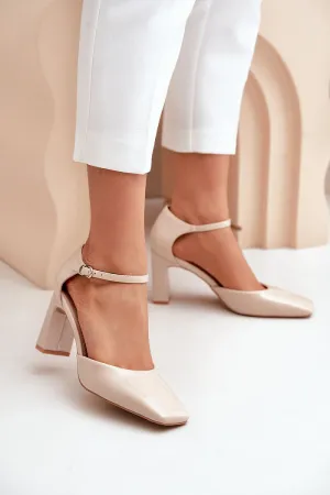 Block heel pumps model 203595 Step in style