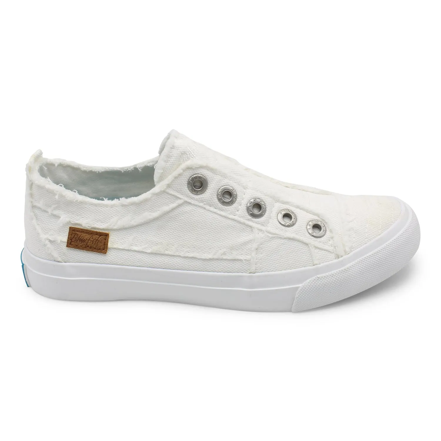 'Blowfish Malibu' Women's Play Slip On - White Smoked