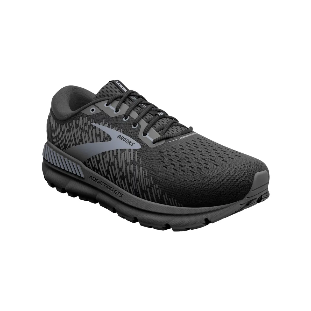 Brooks Addiction GTS 15 Black Gray SS24 Shoes