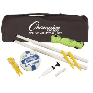 Champion Sports Deluxe Volleyball Set