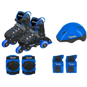 Chicago In Line Training Skate Combination Set - Blue (size medium)