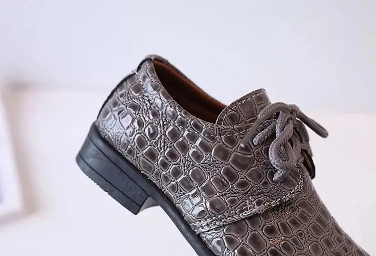 Children's Casual Shoes - Classic Leather Formal Shoes - TSS329