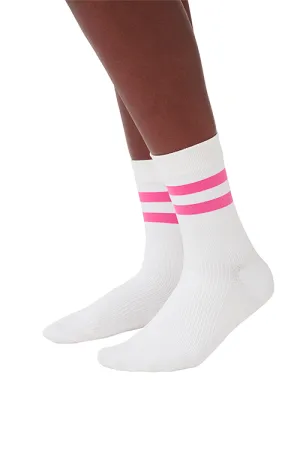 Conscious Compression Crew Ribbed Socks