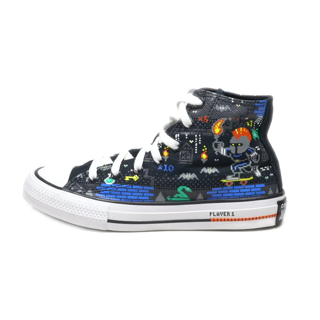 Converse Chuck Taylor All Star Hi Sneakers Canvas Black Colour For Kids