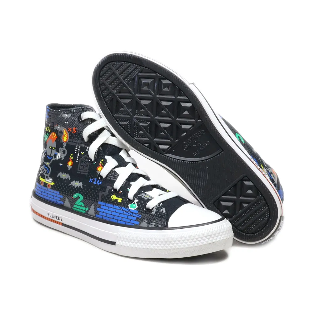 Converse Chuck Taylor All Star Hi Sneakers Canvas Black Colour For Kids