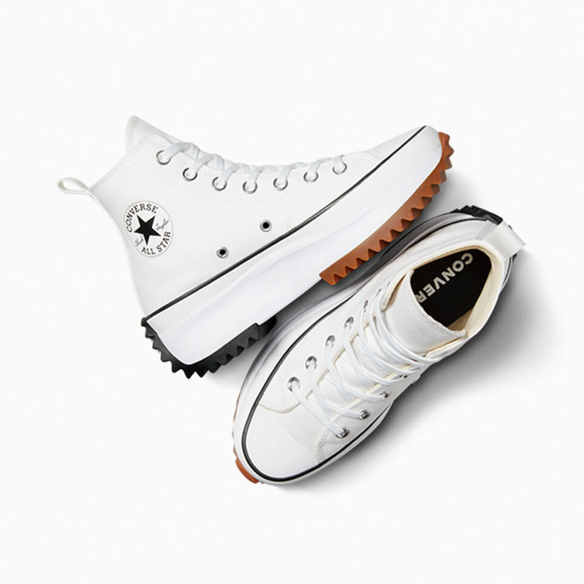 Converse Run Star Hike Hi White Gum