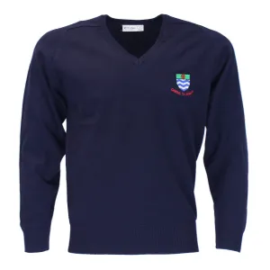 Court Moor Navy Pullover (Years 7-10)