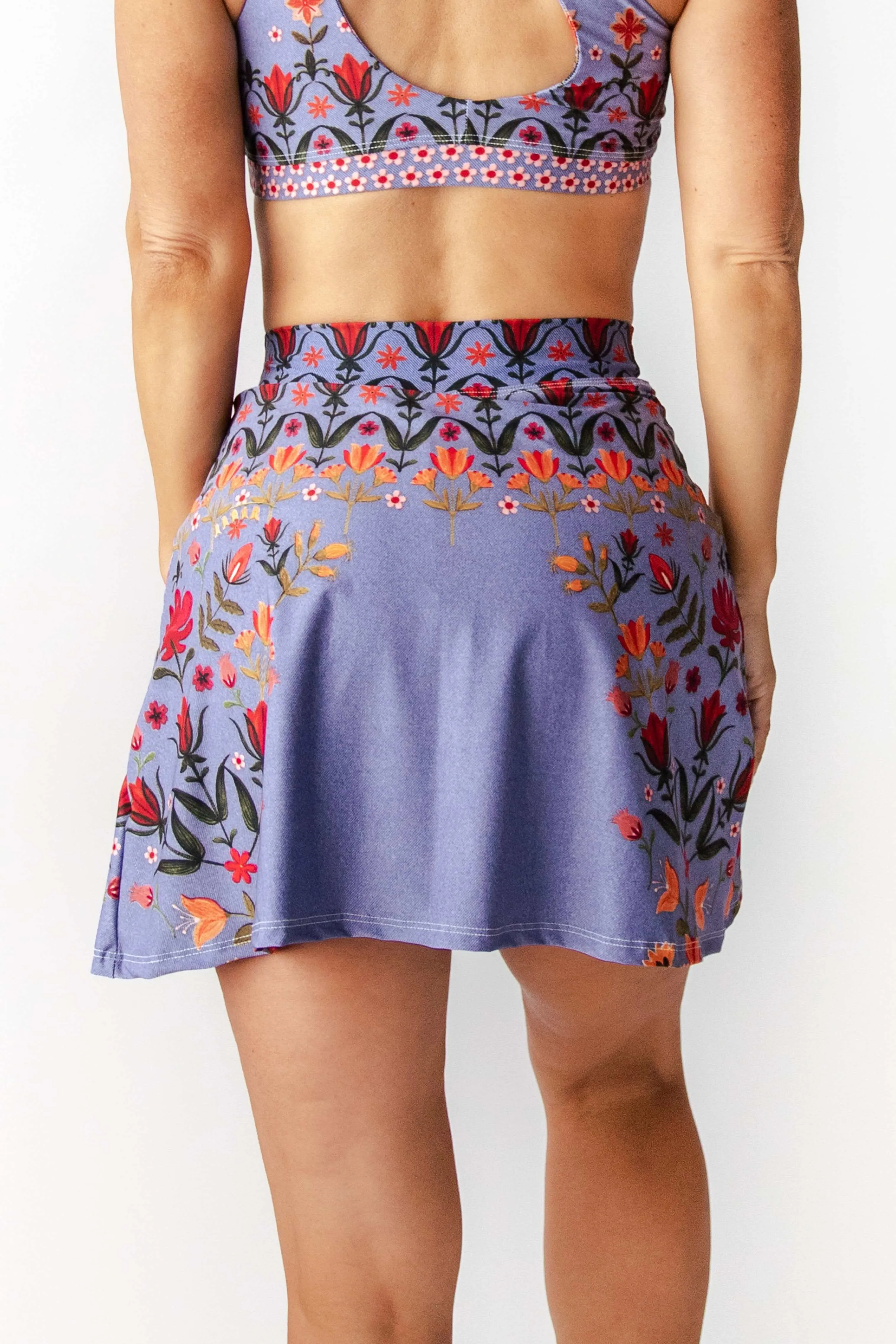 Court Skort in Lavender Love