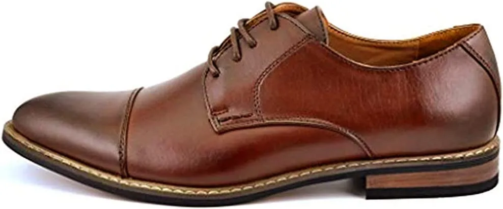 Dark Brown Men Dress Shoes