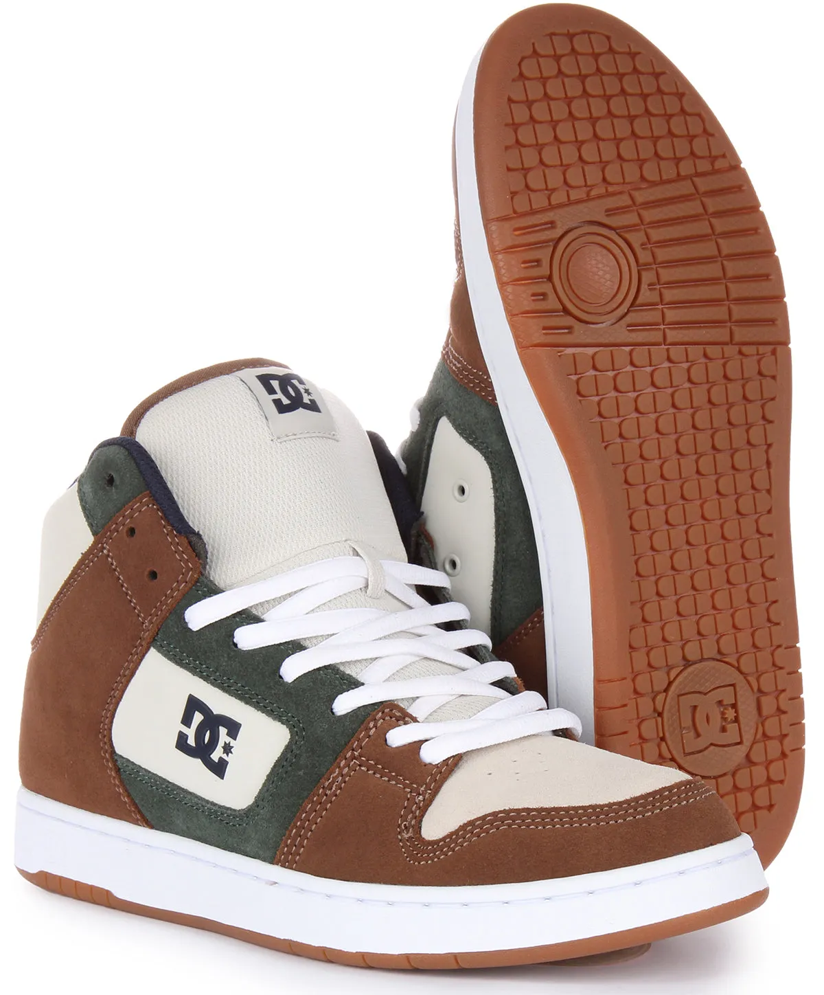 Dc Shoes Manteca 4 Hi S In Brown Beige