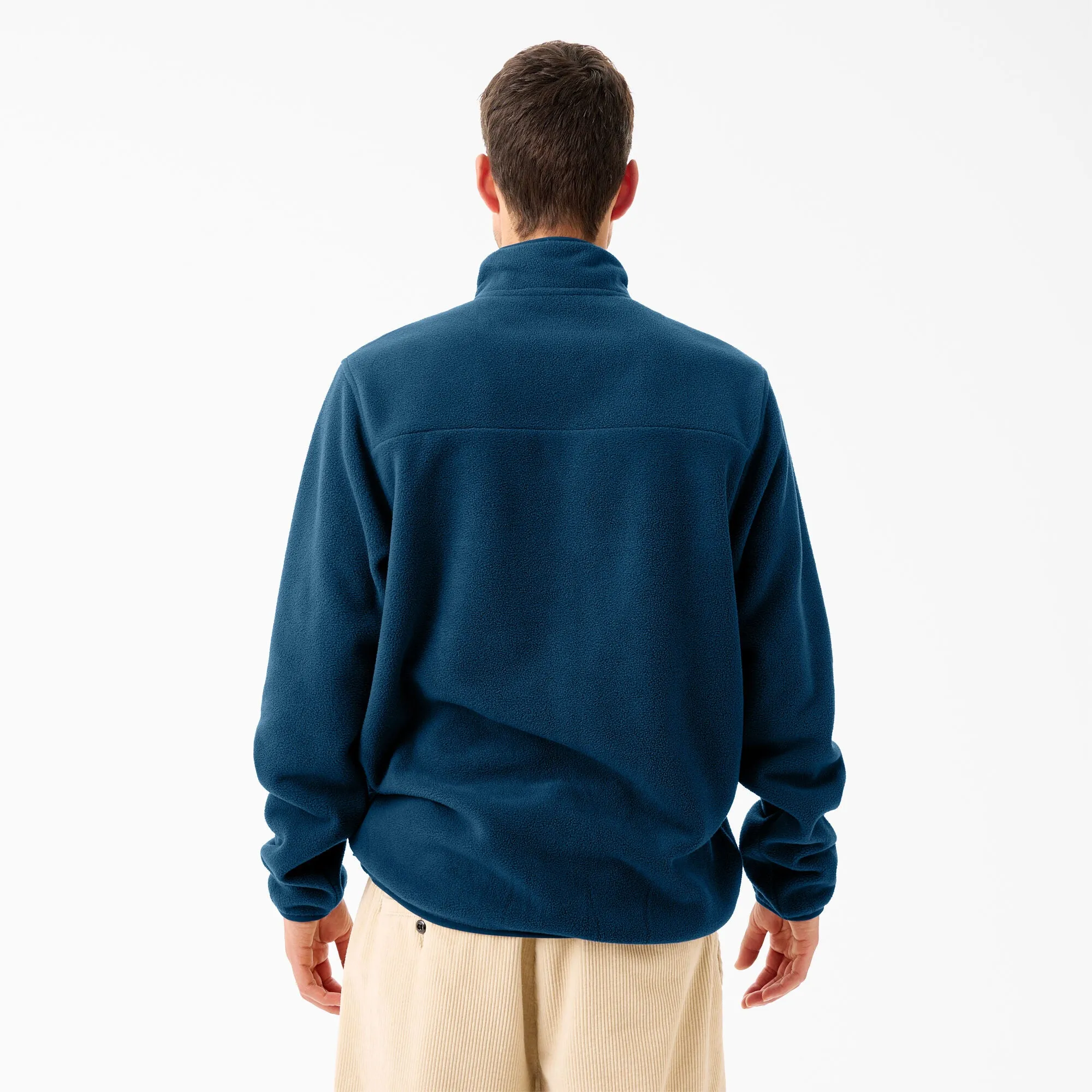 Dickies Tom Knox Quarter Zip Fleece - Deep Blue