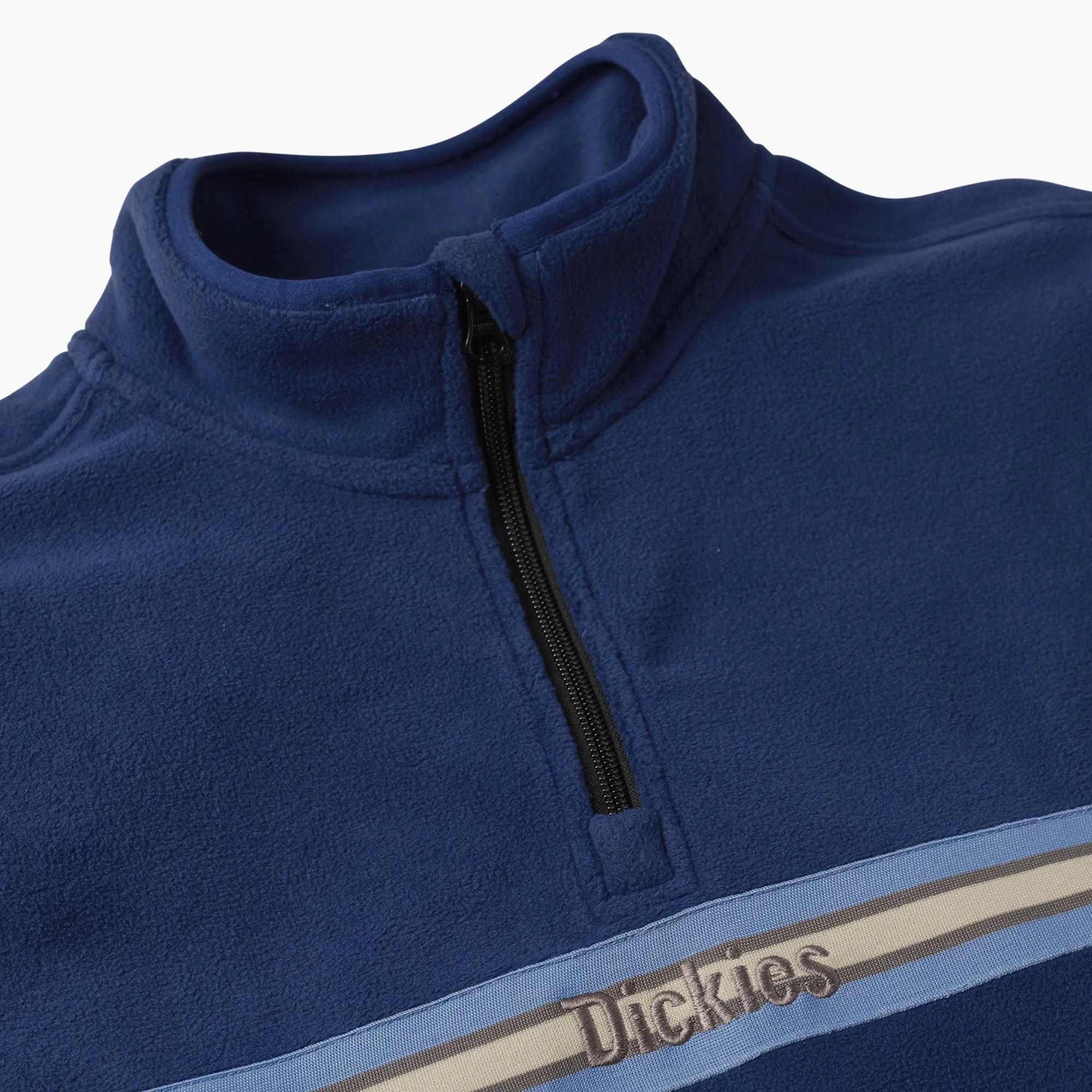 Dickies Tom Knox Quarter Zip Fleece - Deep Blue