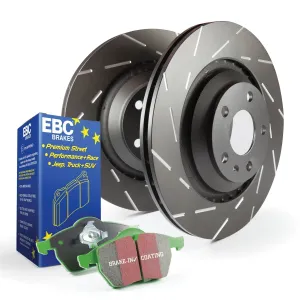 EBC Brakes S2KF1605 S2 Kits Greenstuff 2000 and USR Rotors