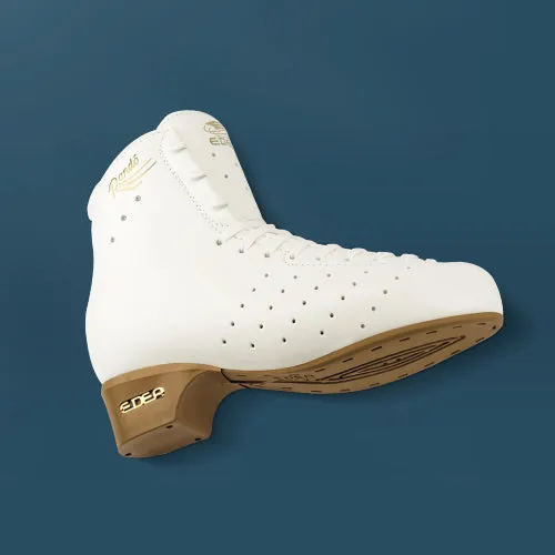 Edea RONDO Roller Boot with Off-Ice blade Attached - Ivory