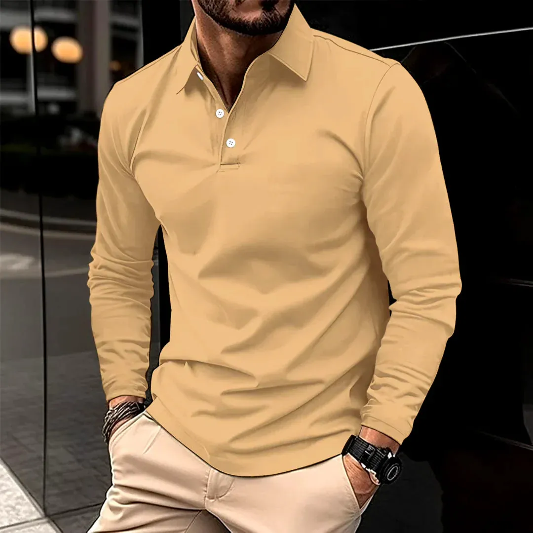 Eike Long Sleeve Polo Shirt