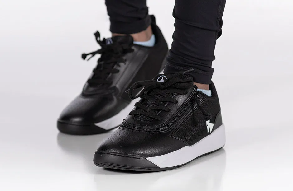 FINAL SALE - Black/White BILLY Sport Court Athletic Sneakers