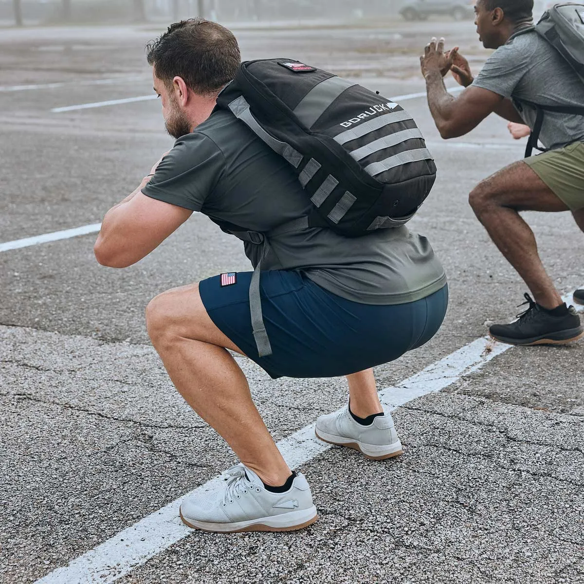 GORUCK Ballistic Trainers - Lunar Rock   Gum w/ Silver Reflective Spearhead