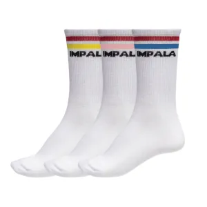 Impala Stripe Skate Socks 3 Pack