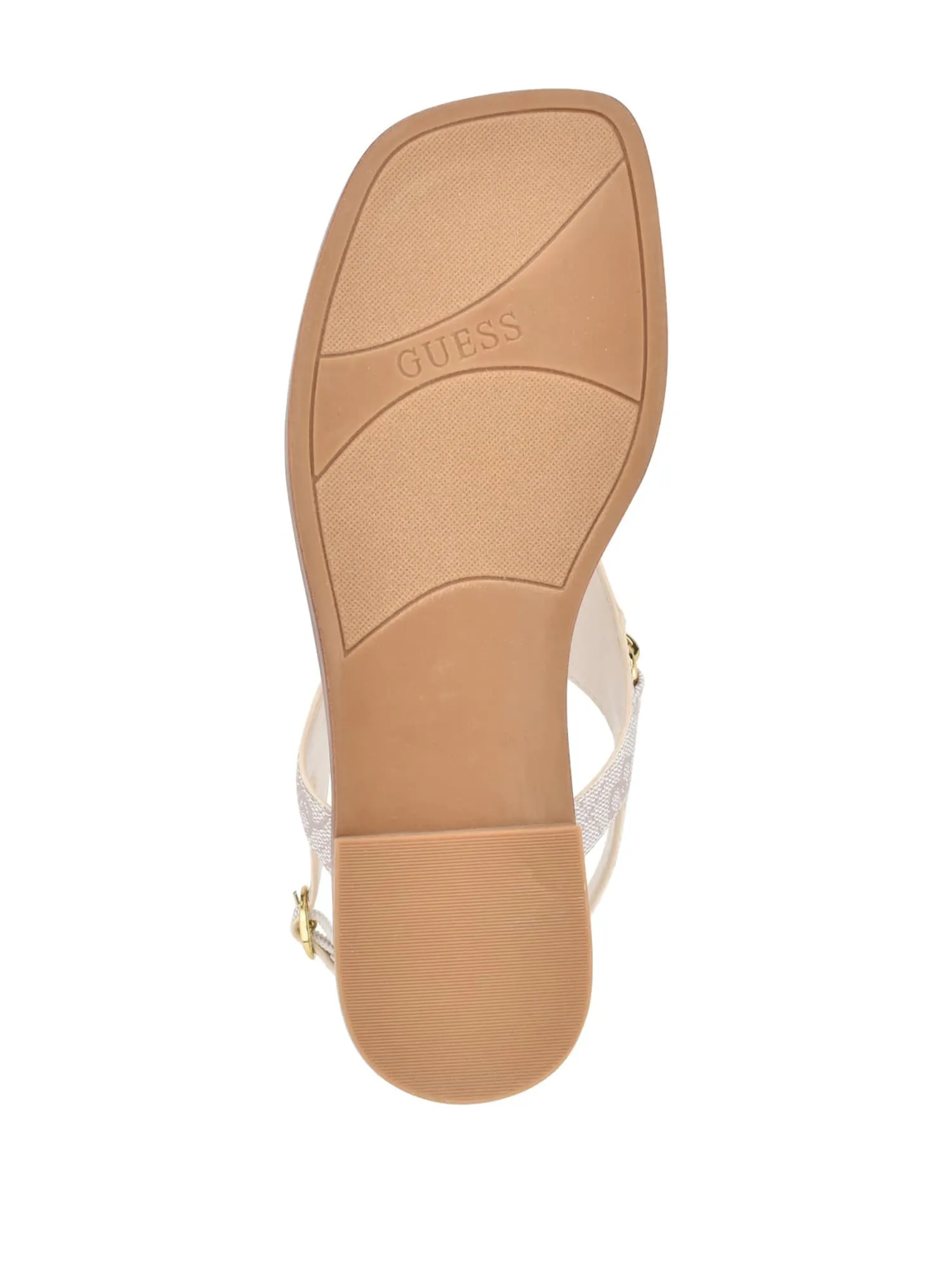 Ivory Rissy Logo Sandals