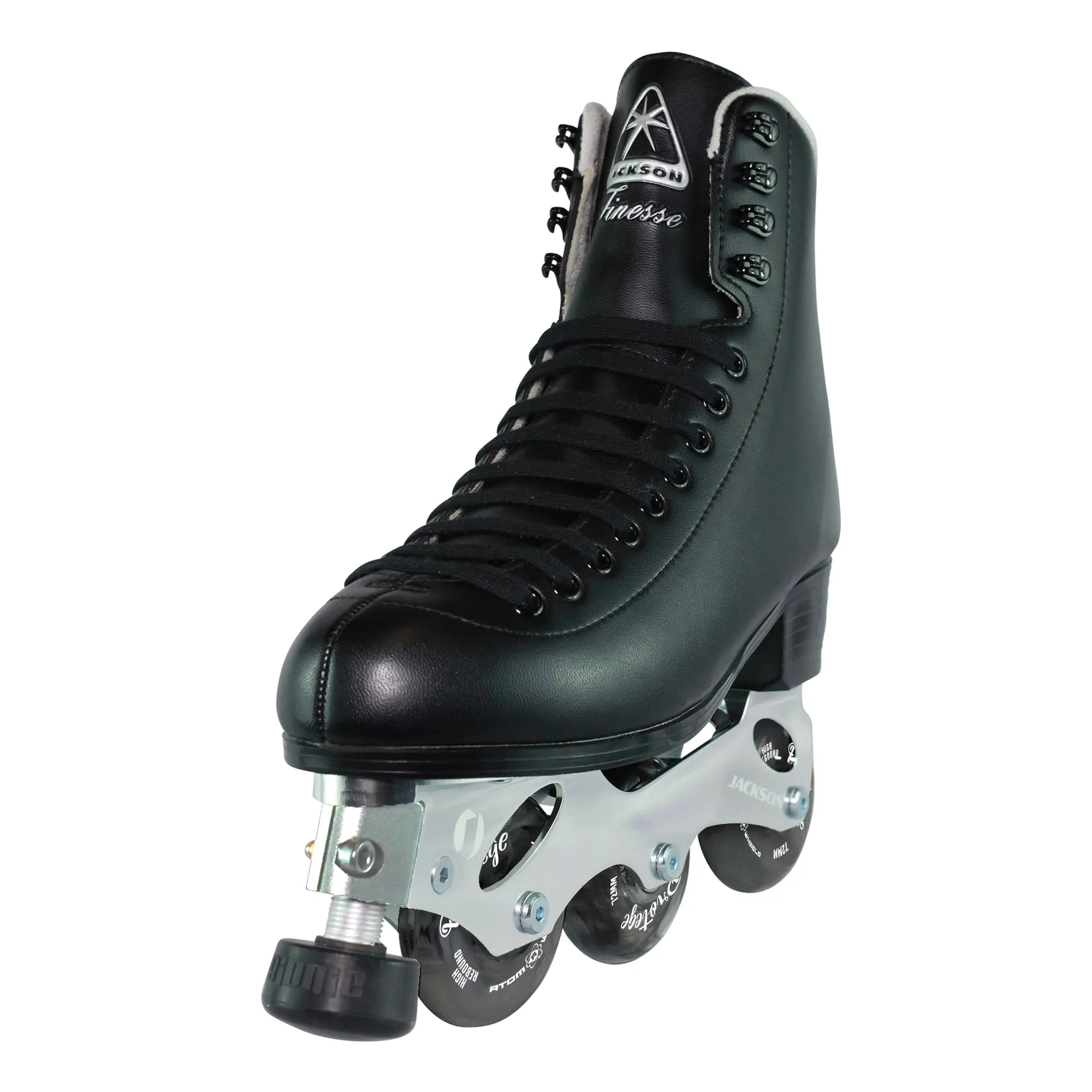 JACKSON ATOM FINESSE INLINE FIGURE ROLLER SKATE<br>MEDIUM SUPPORT<br>(MEN'S)