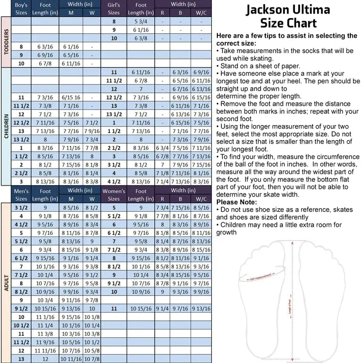 Jackson Excel JS1291 Misses Skate New Figure Skates