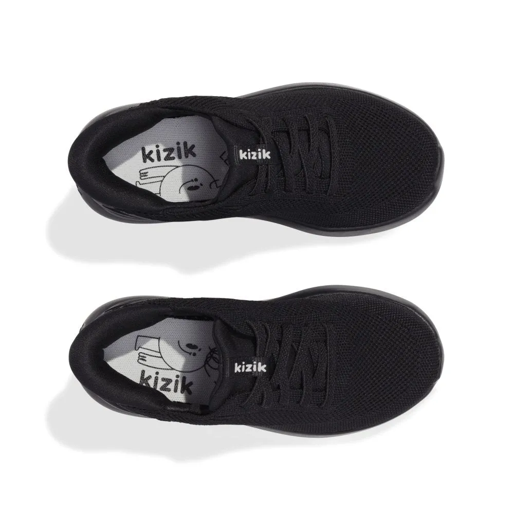 Kizik Little Kids Athens - Black/Black