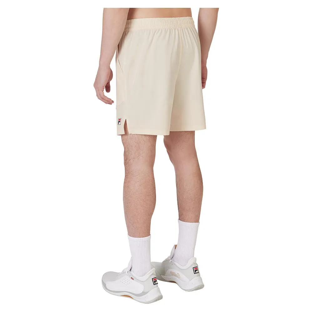 Men's 7 Inch Woven Tennis Court Short Whitecap Gray