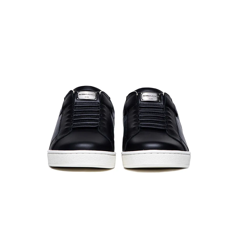 Men's Adelaide Lux Black Leather Sneakers 02711-995