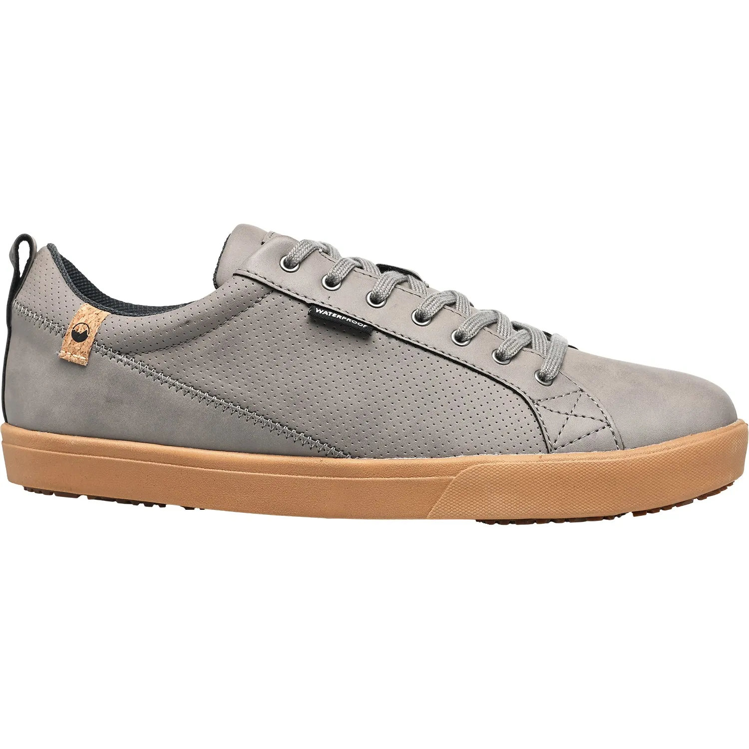 Men's Saola Cannon Waterproof Dark Grey Vegan Leather