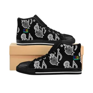 Musical Rose Men's High-top Sneakers