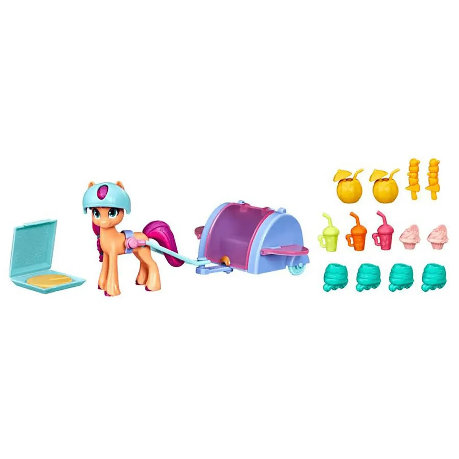 My Little Pony Sunny Starscout Movie Magic Playset 17 Accessories