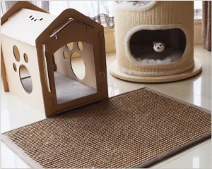 Natural sisal toy for cats catnip tower climb tree Cat Scratch Pad board Protect furniture Foot Cat litter mat cat scratch post