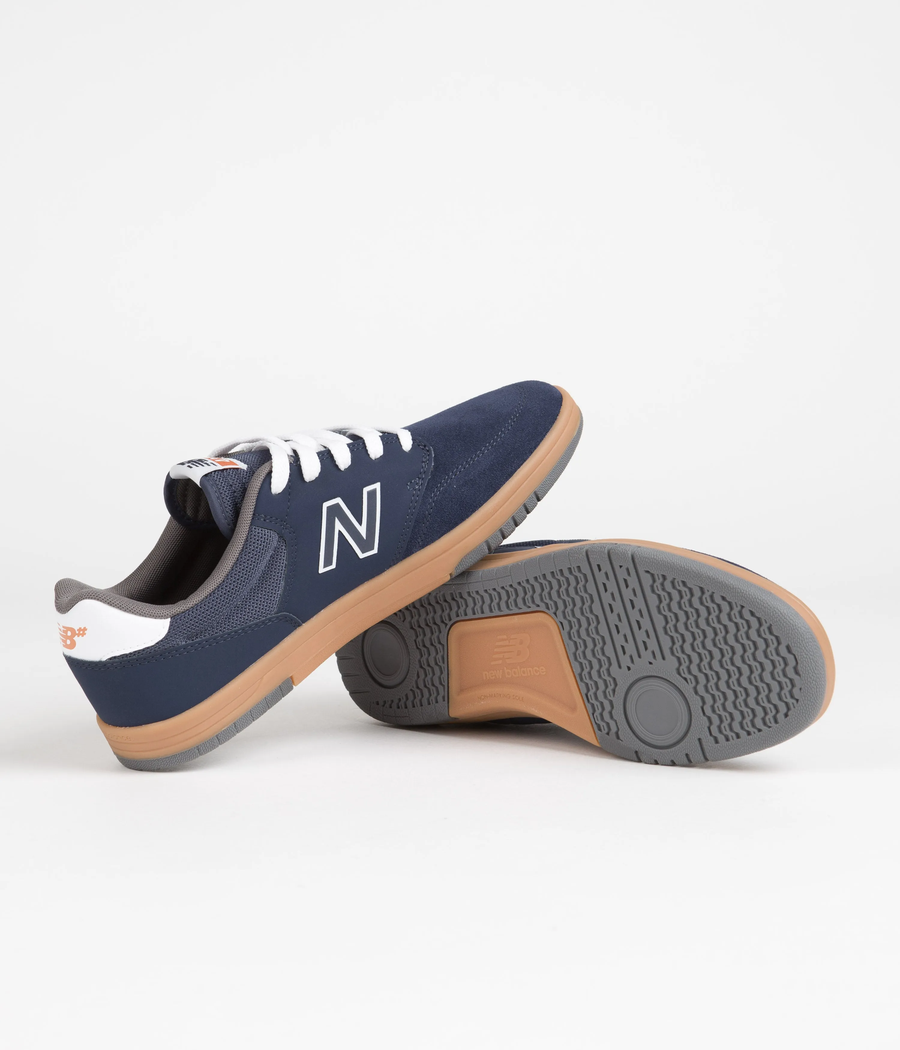 New Balance Numeric 425 Shoes - Navy / Atomic Yellow